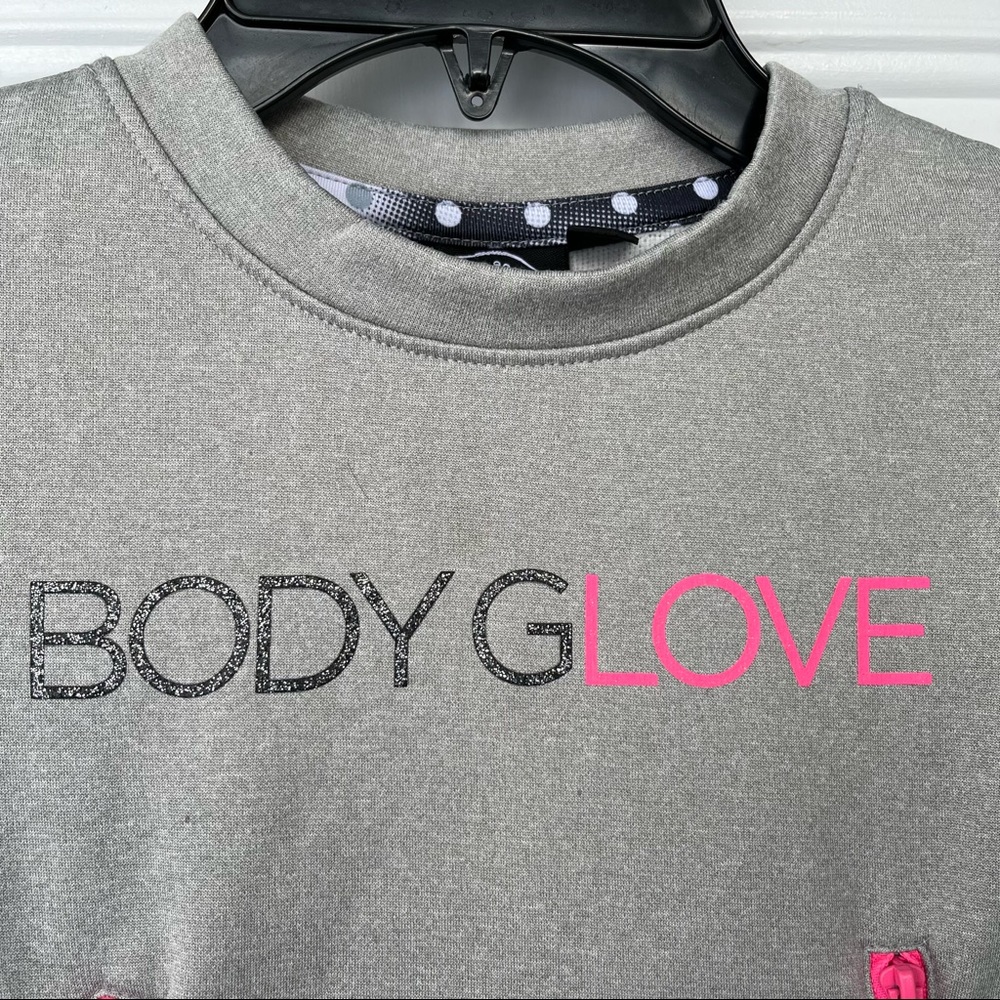 •Body Glove• Faux Pocket Crewneck Sweatshirt - Size 4 - Picture 3 of 6